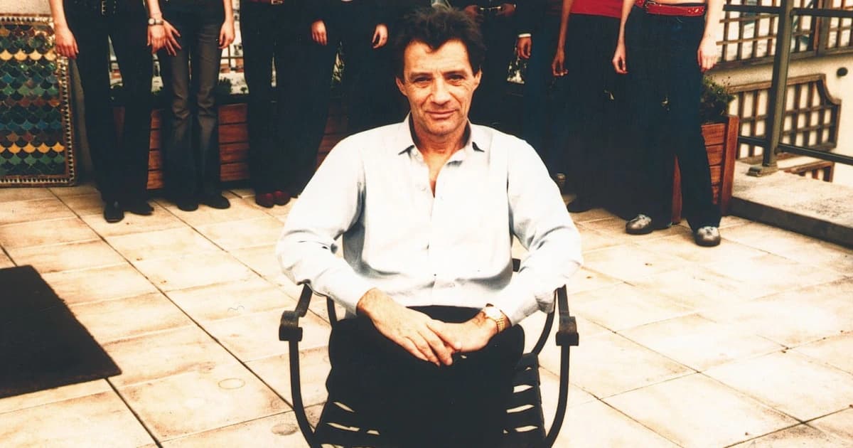 Jean-Luc Brunel and Jeffrey Epstein together, linked to the MC2 modeling agency trafficking pipeline