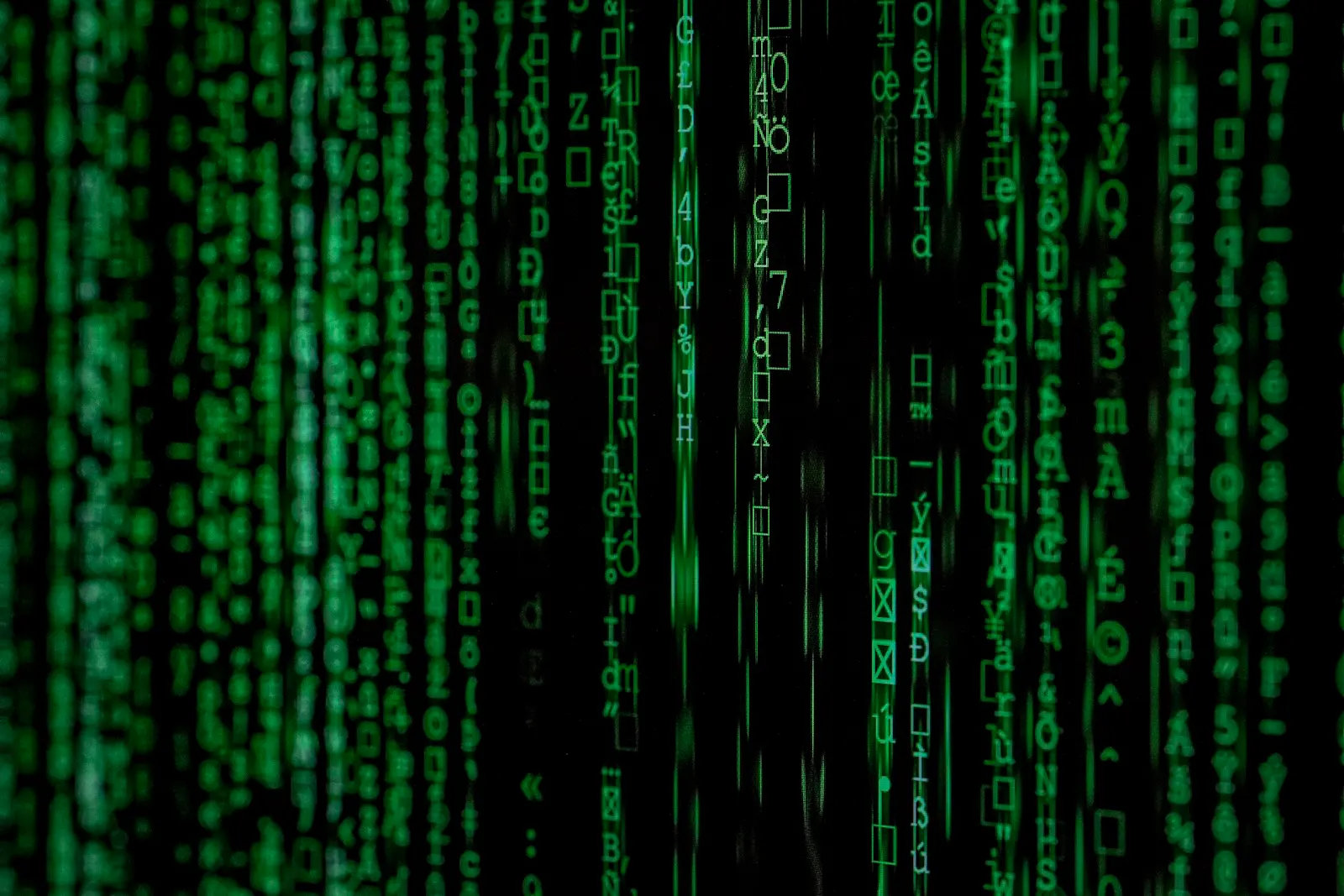 Digital data streams representing the 18,000 emails uncovered from Jeffrey Epstein's accounts